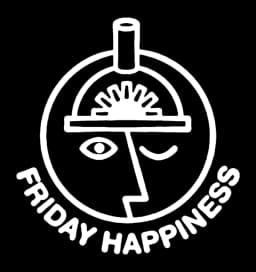 Fridayhappiness - Pizza Party Logo