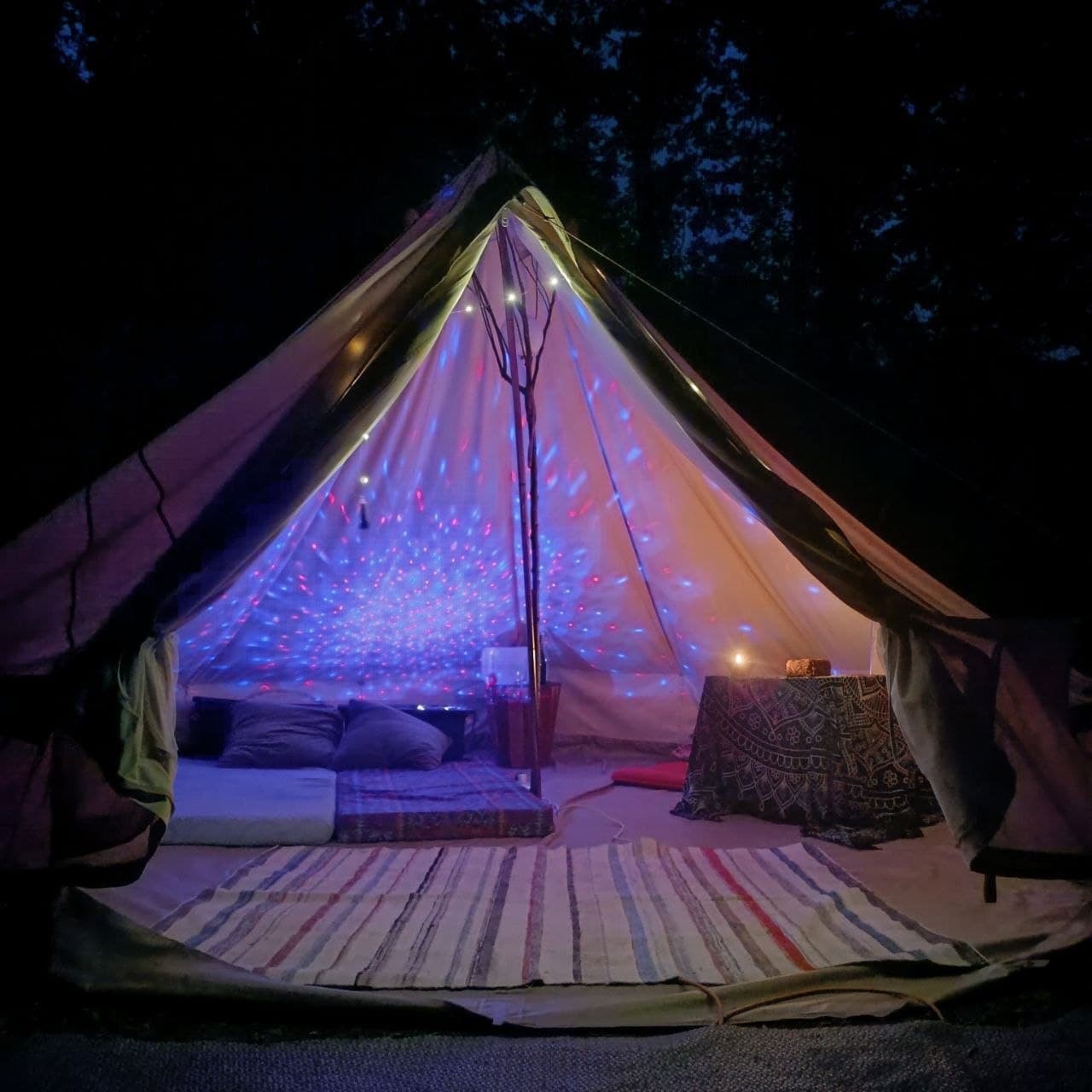 Bell Tent by the River