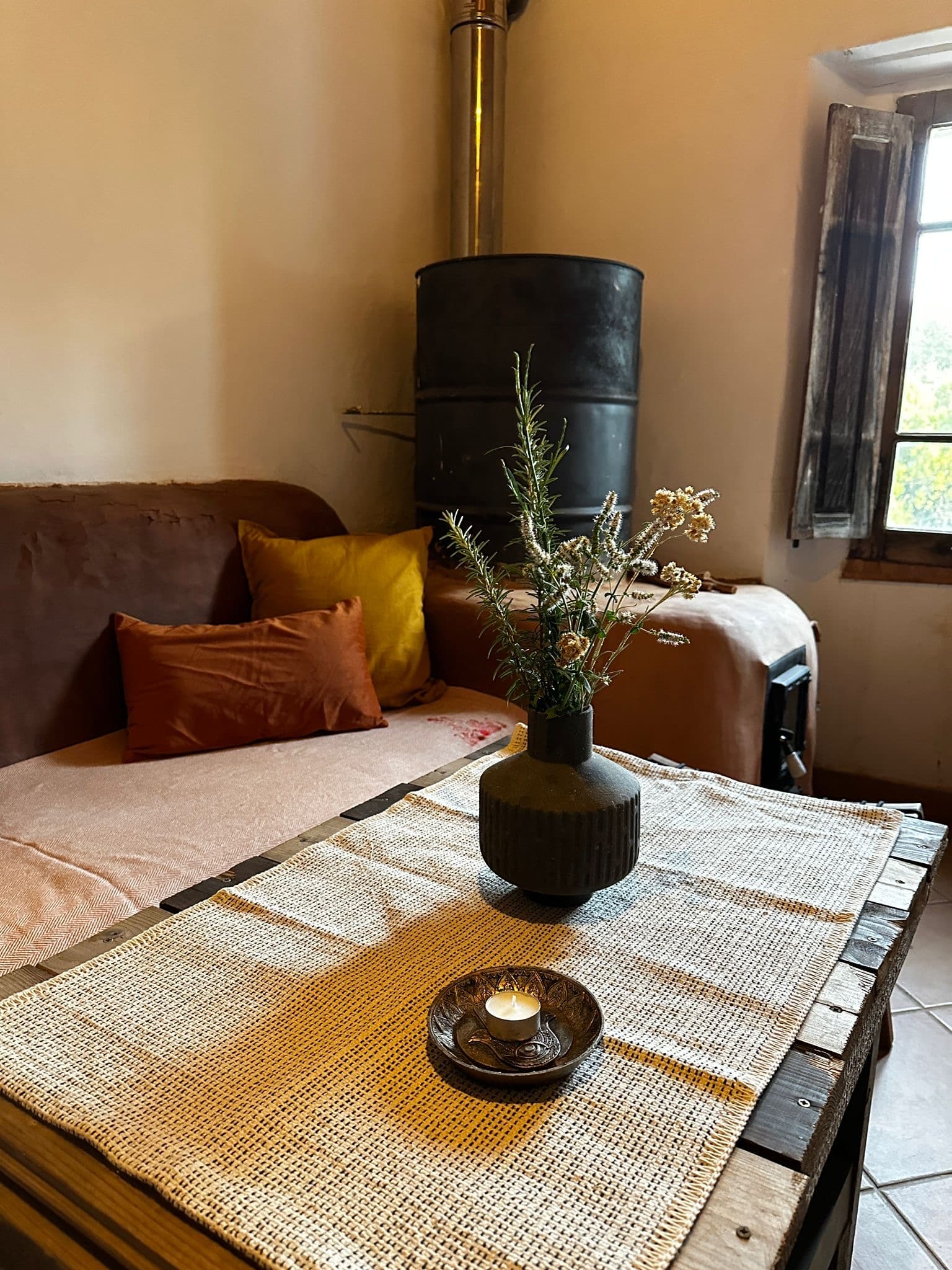 Forest Room — Rustic Single Room with Woodland Views