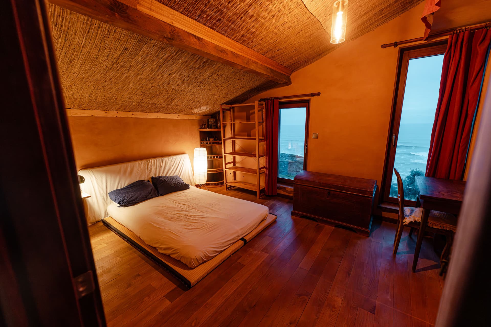 Private Room with Traditional Japanese Double Bed - South West